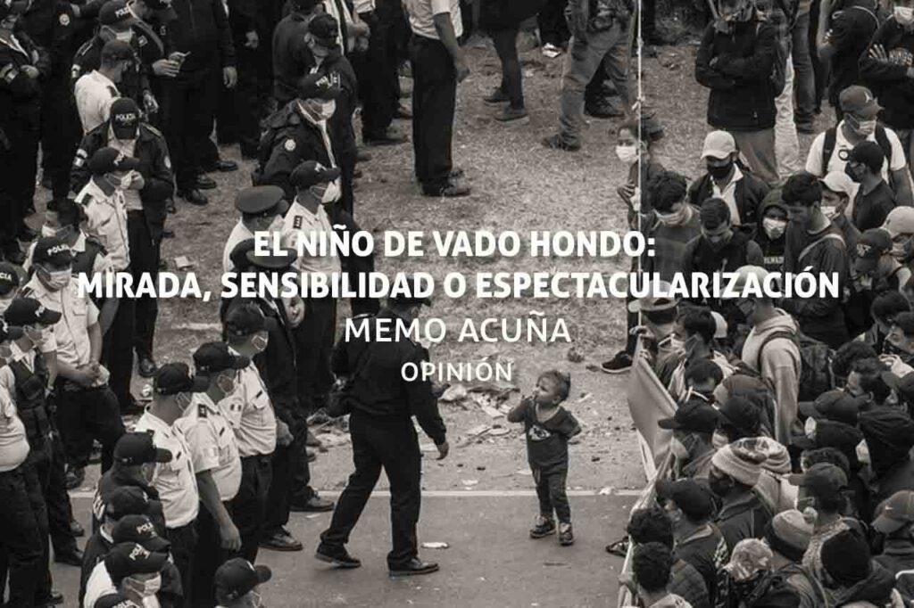 El niño de Vado Hondo, caravana migrante