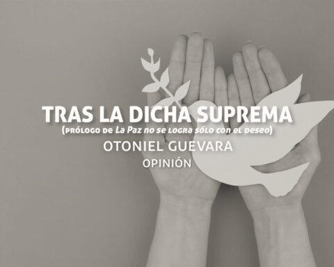 Prólogo de Otoniel Guevara de «La Paz no sólo se logra con el deseo»